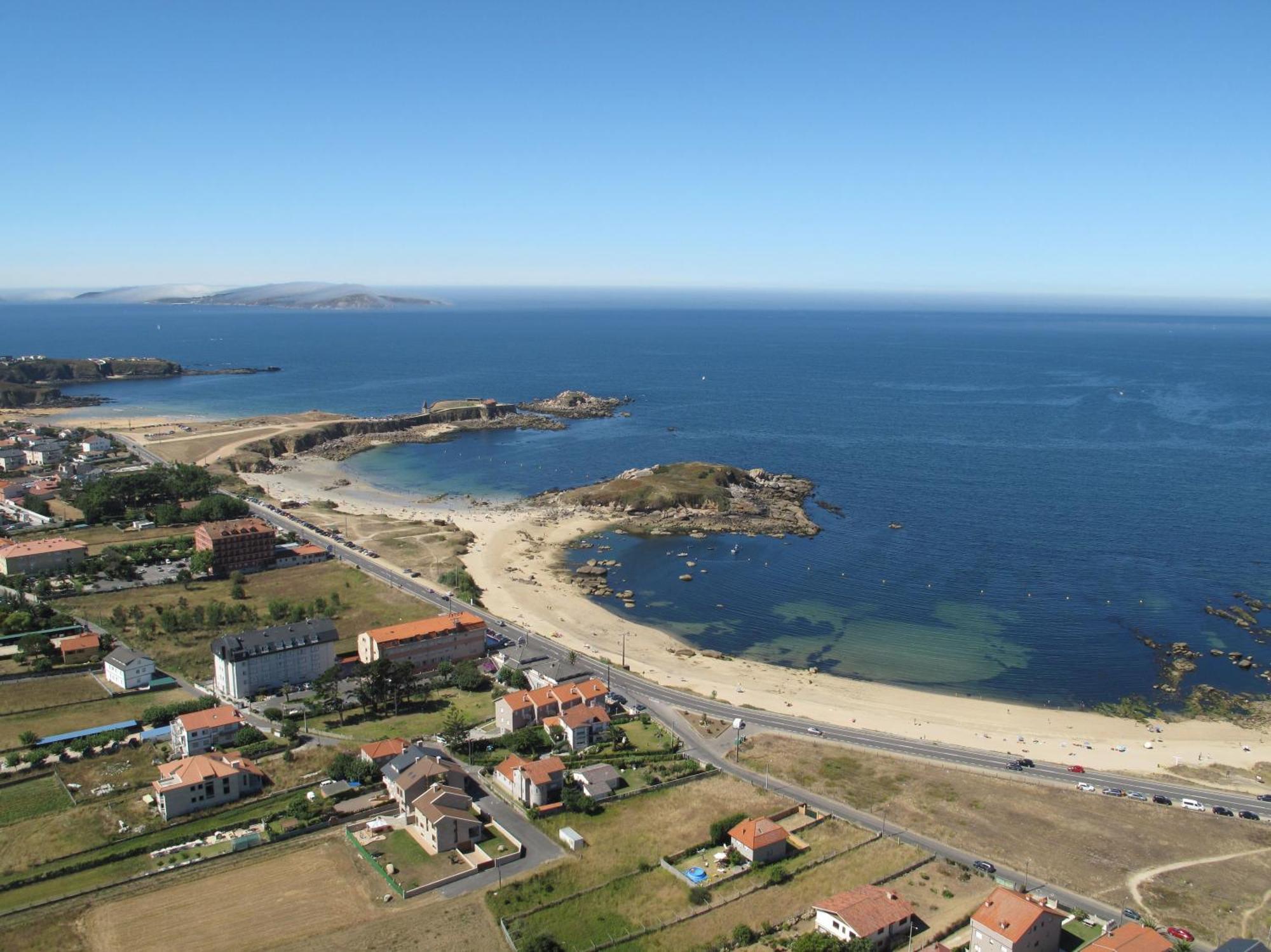Hotel La Lanzada Playa de la Lanzada Bagian luar foto